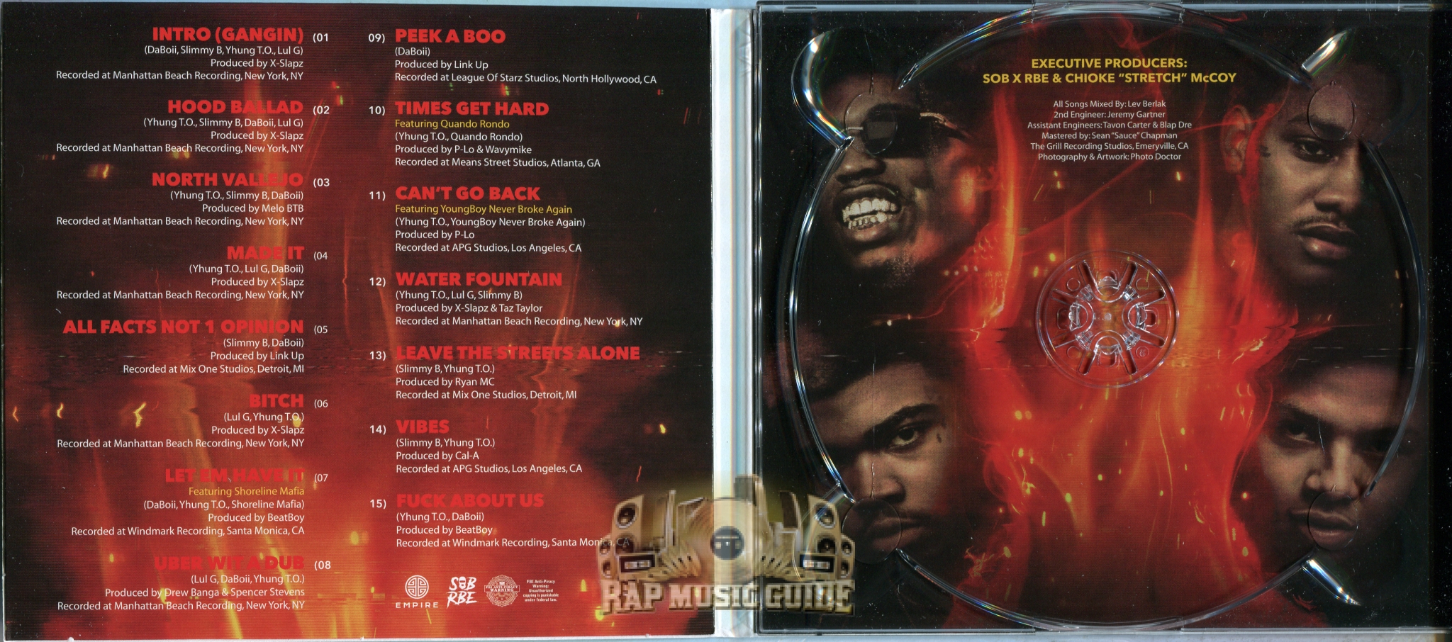 SOB X RBE - Gangin II: CD | Rap Music Guide